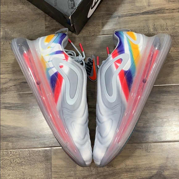 NIKE AIR MAX 720 Wolf Grey/Teal Nebula - Picture 2 of 16